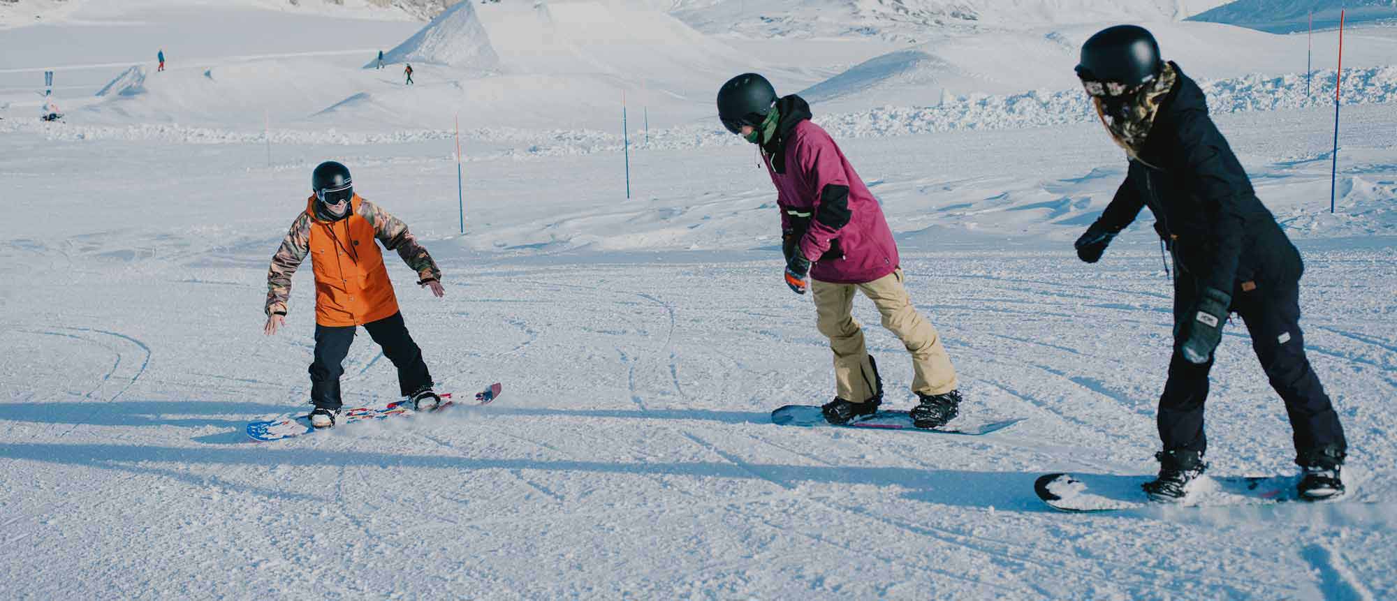 Group Snowboard Lesson Morzine