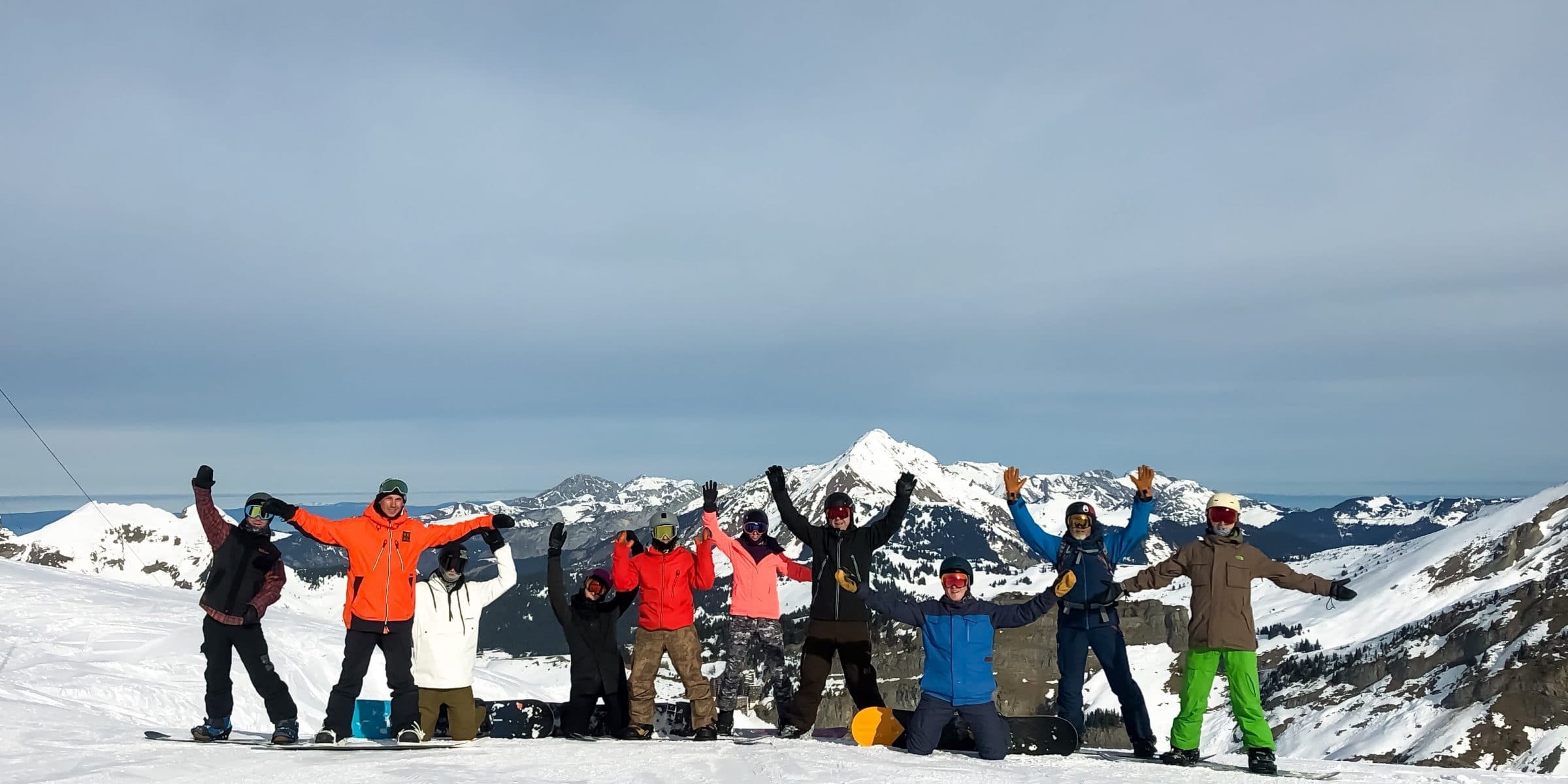 Early Winter Snowboarding Real Snowboarding Lessons Camps In Morzine Avoriaz Les Gets